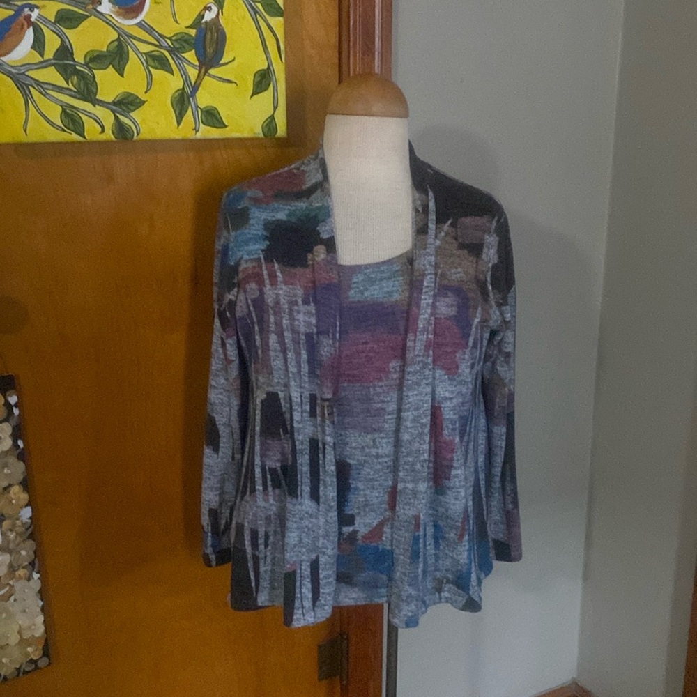 Impulse California Tank & Open Cardigan USA